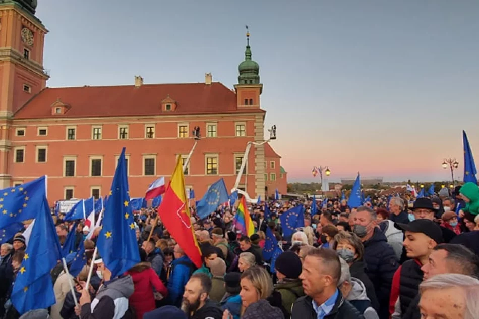 Mieszkańcy powiatu na wczorajszej manifestacji w stolicy - zdjęcie 6