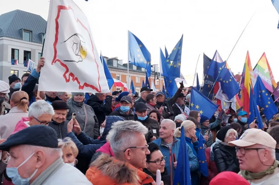 Mieszkańcy powiatu na wczorajszej manifestacji w stolicy - zdjęcie 7