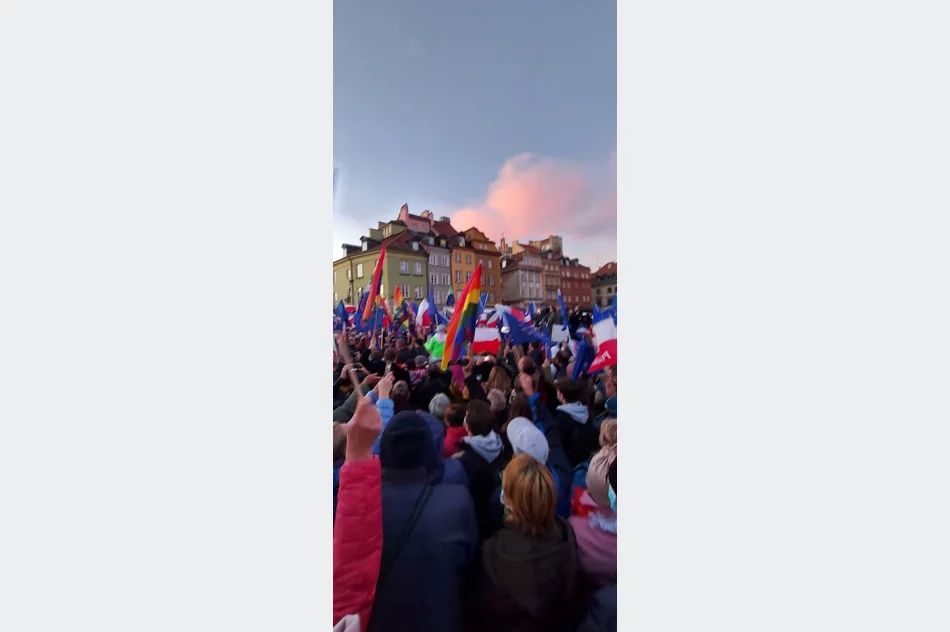 Mieszkańcy powiatu na wczorajszej manifestacji w stolicy - zdjęcie 11