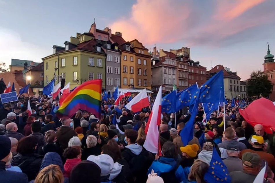 Mieszkańcy powiatu na wczorajszej manifestacji w stolicy - zdjęcie 12