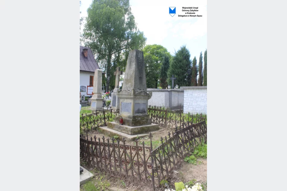 Łososińskie nagrobki wpisane do rejestru zabytków - zdjęcie 6