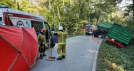 Jedna osoba zginęła, ranni z tragicznego wypadku trafili m.in. do Limanowej - zdjęcie 2