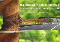 Badania geologiczne w związku z budową obwodnicy Limanowej - zdjęcie główne