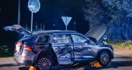 Groźnie wyglądające zderzenie dwóch pojazdów - zdjęcie 5