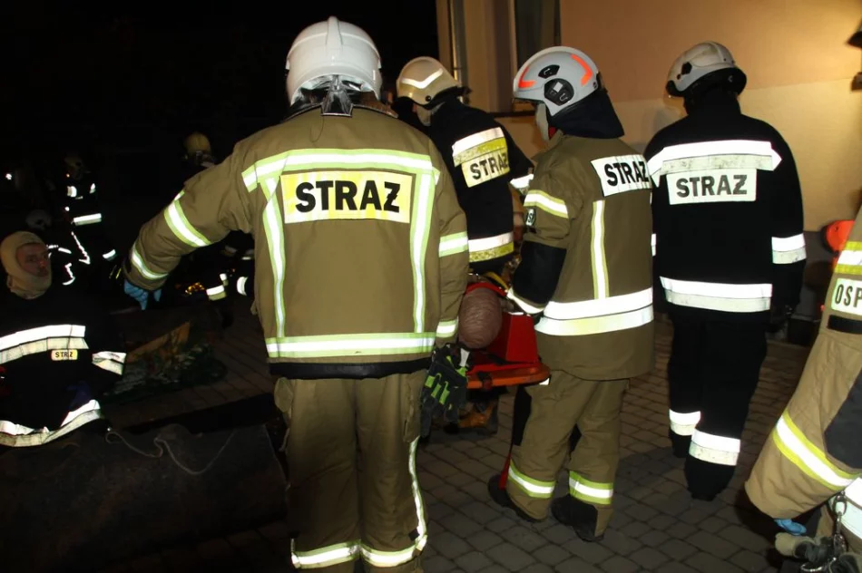 Wybuch i pożar w budynku szkolnego internatu - zdjęcie 4