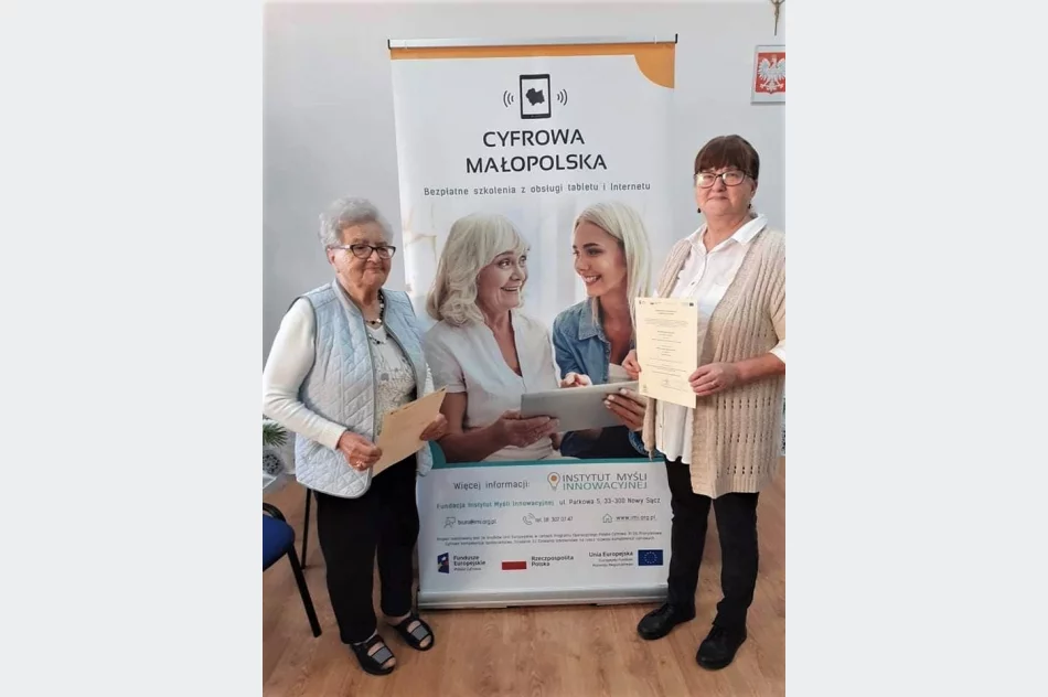 Projekt „Cyfrowa Małopolska” w Dziennym Domu „Senior+” w Limanowej - zdjęcie 2