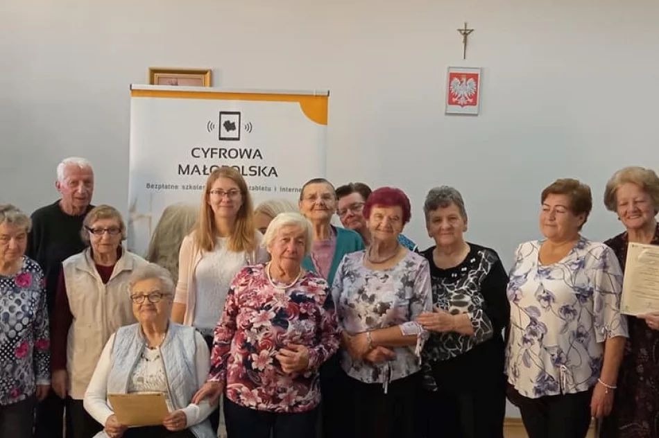 Projekt „Cyfrowa Małopolska” w Dziennym Domu „Senior+” w Limanowej - zdjęcie 3