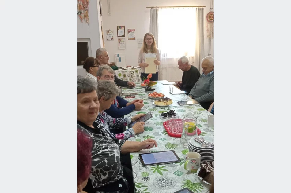 Projekt „Cyfrowa Małopolska” w Dziennym Domu „Senior+” w Limanowej - zdjęcie 9