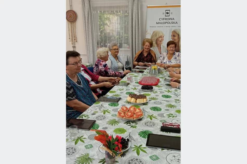 Projekt „Cyfrowa Małopolska” w Dziennym Domu „Senior+” w Limanowej - zdjęcie 10
