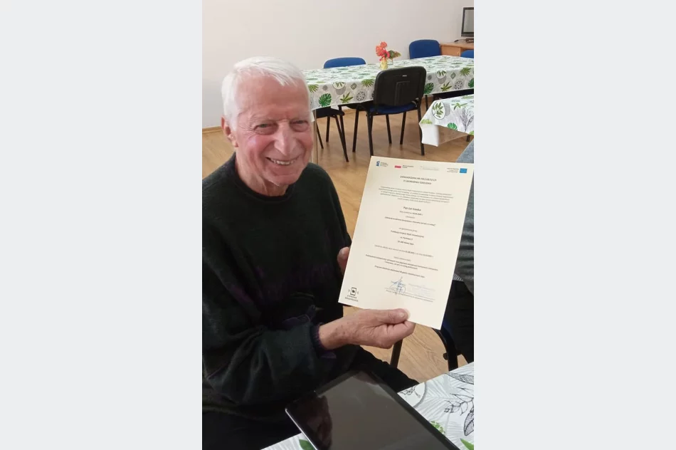 Projekt „Cyfrowa Małopolska” w Dziennym Domu „Senior+” w Limanowej - zdjęcie 13