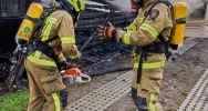 Pożar zabudowań gospodarczych - zdjęcie 3