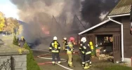 Pożar zabudowań gospodarczych - zdjęcie 5