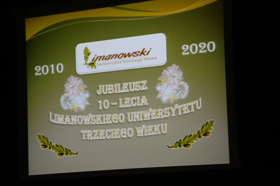10-lecie Limanowskiego Uniwersytetu Trzeciego Wieku - zdjęcie 8