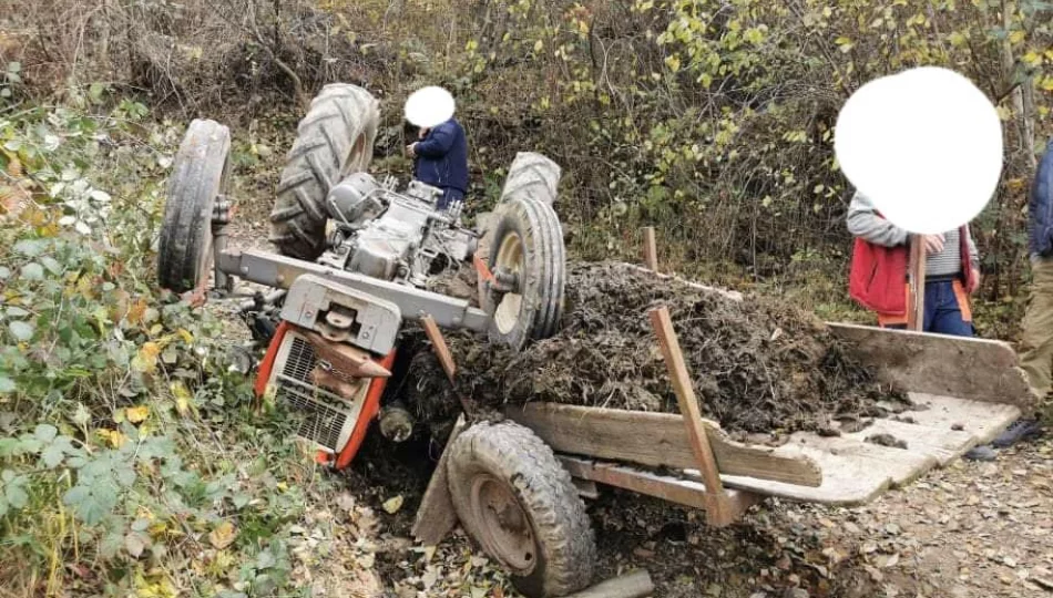 Policja potwierdza zgon 61-letniego traktorzysty - zdjęcie 1