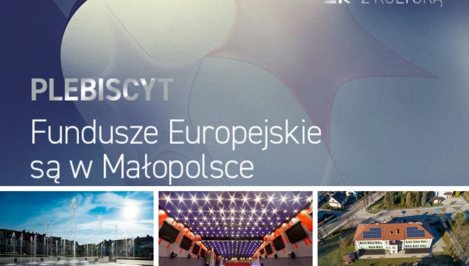 Głosuj na projekty zrealizowane przez Miasto Limanowa w Plebiscycie Fundusze Europejskie są w Małopolsce - zdjęcie 1