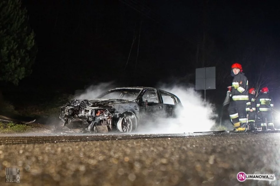 Alfa zapaliła się podczas jazdy - zdjęcie 2