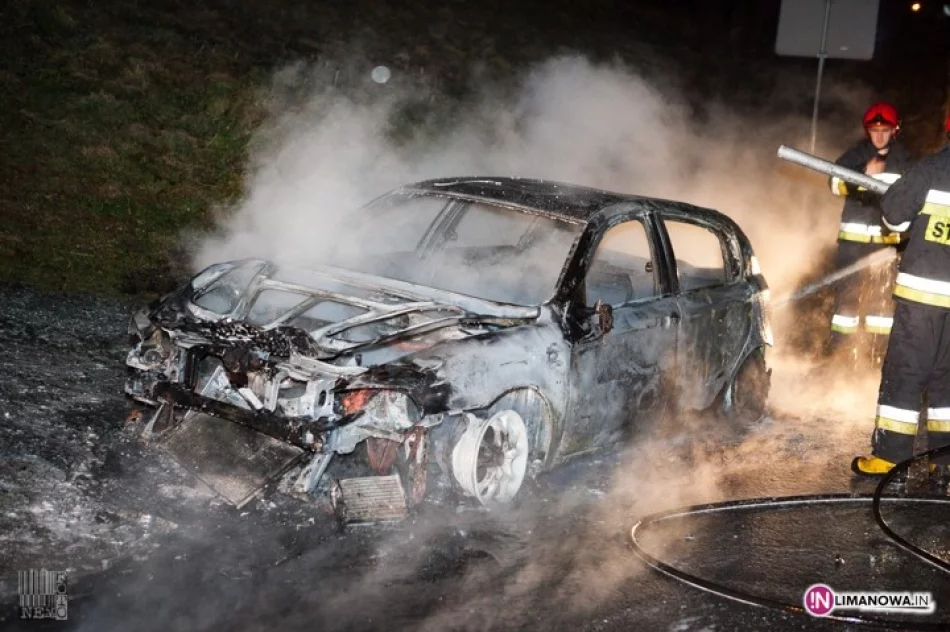 Alfa zapaliła się podczas jazdy - zdjęcie 3