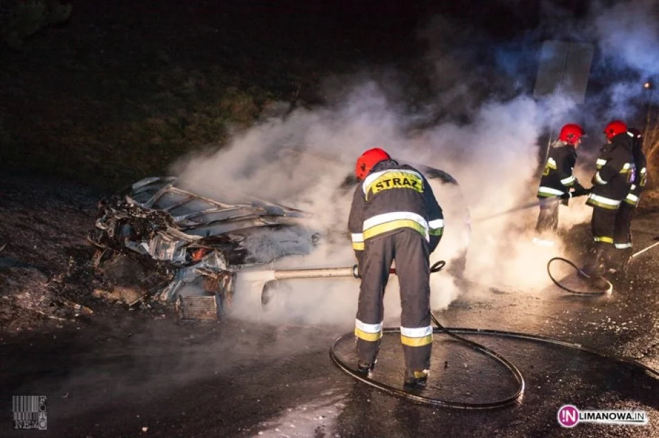 Alfa zapaliła się podczas jazdy - zdjęcie 4