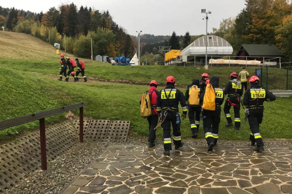 Próbne ewakuacje kolei linowych  - zdjęcie 6