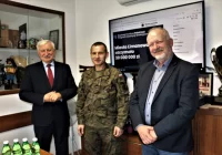 Dowódca małopolskich terytorialsów z wizytą w mieście - zdjęcie główne