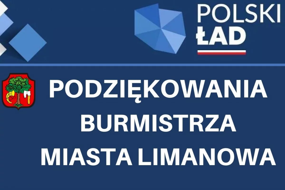 Podziękowania Burmistrza Miasta Limanowa