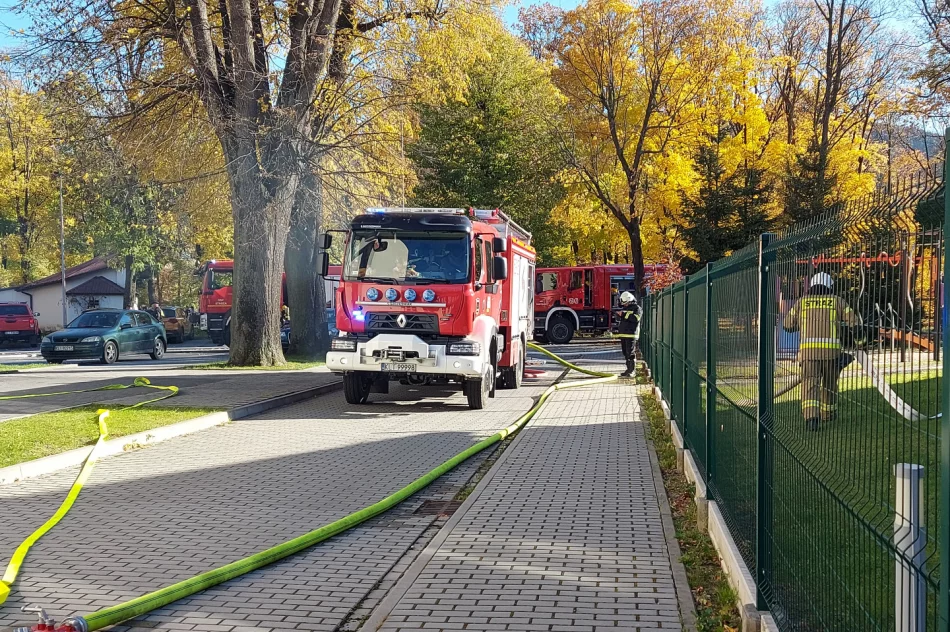 Ewakuacja budynku Urzędu Gminy - zdjęcie 4