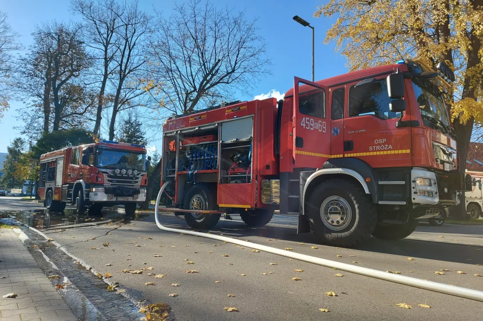 Ewakuacja budynku Urzędu Gminy - zdjęcie 6