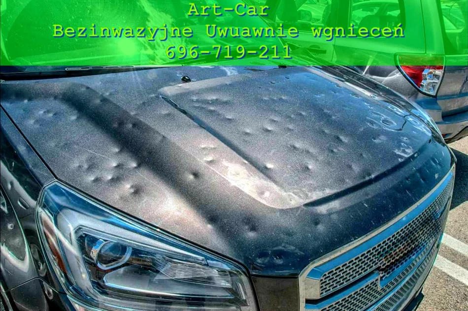Usuwanie Wgnieceń po gradzie, bez lakierowania - ArtCar www.artcar.info - zdjęcie 7
