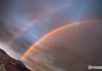 Styczniowa tęcza nad regionem - zdjęcie główne