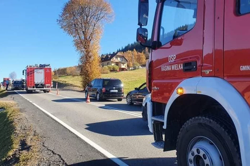 Cztery pojazdy uczestniczyły w kolizji na "krajówce" - zdjęcie 3