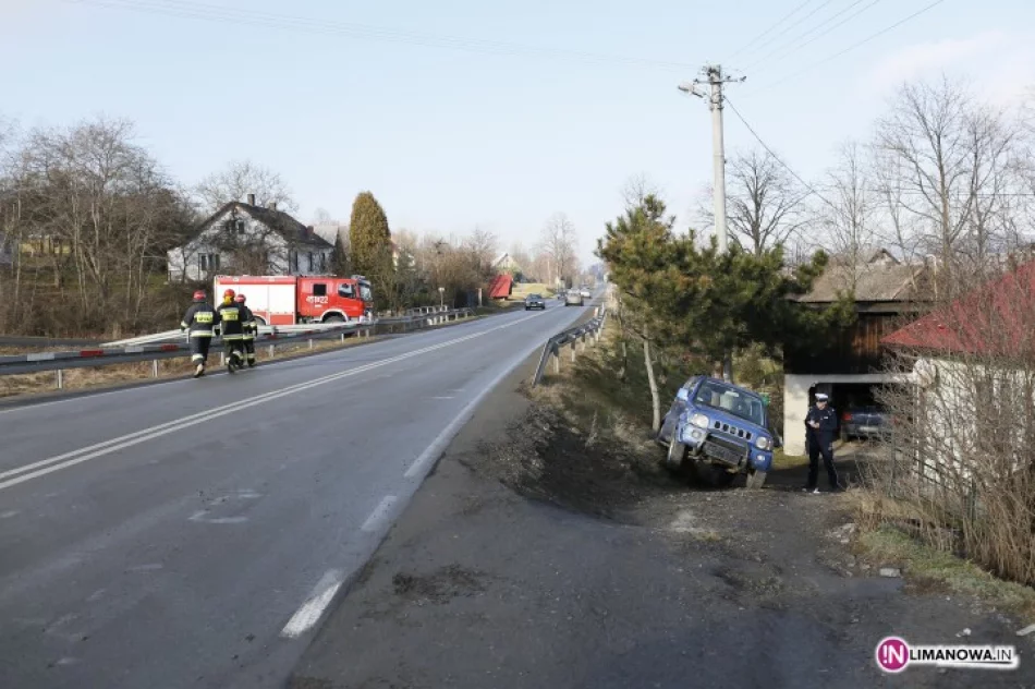 Wypadł z drogi na zakręcie - zdjęcie 4