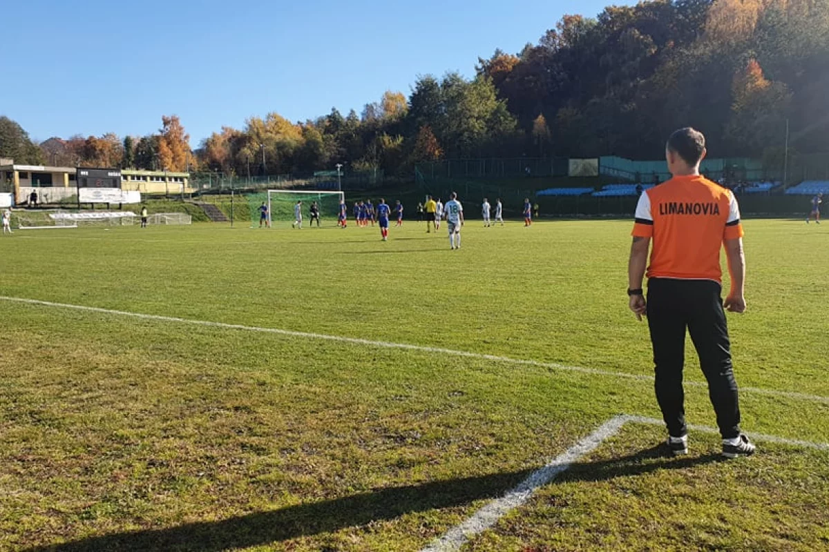 Okocimski - Limanovia: strzelali tylko w pierwszej połowie