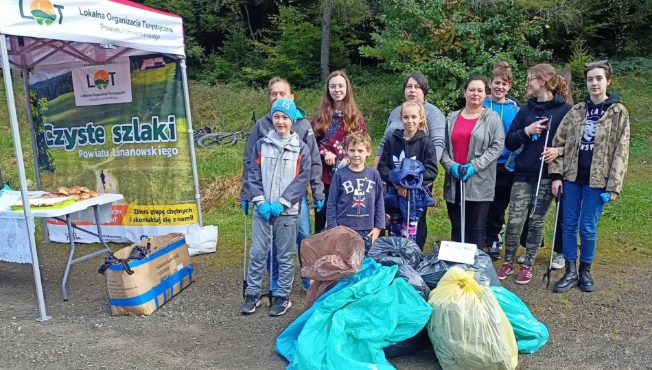 Szlaki w kolejnych miejscowościach posprzątane - zdjęcie 1