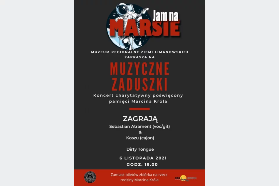 Organizują "Muzyczne Zaduszki" pamięci śp. Marcina Króla - zdjęcie 2