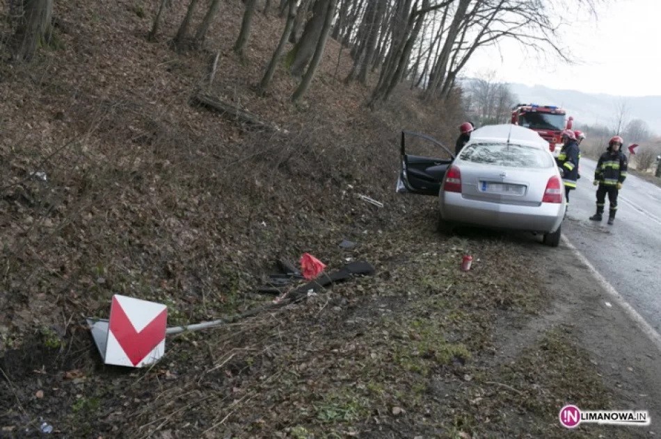 Dachowanie nissana - kolejny wypadek - zdjęcie 2