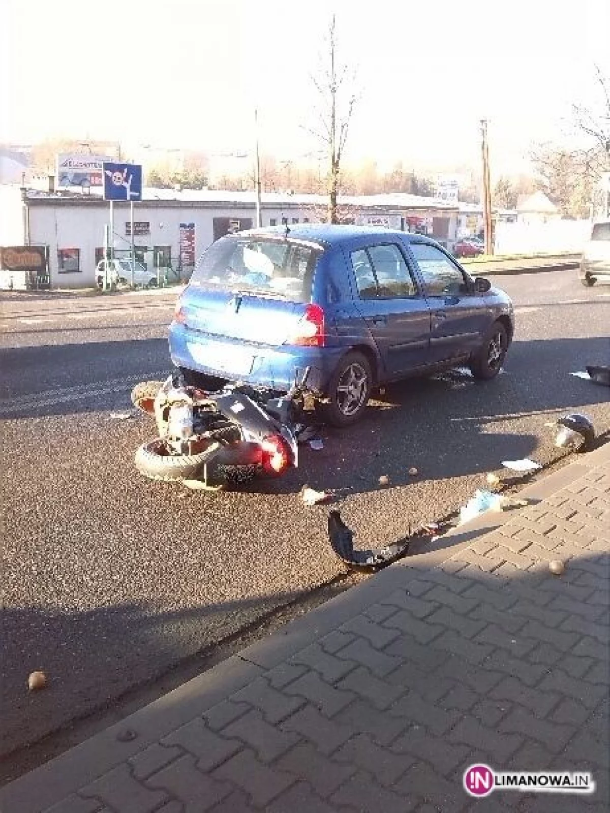 Wypadek na ulicy Kościuszki