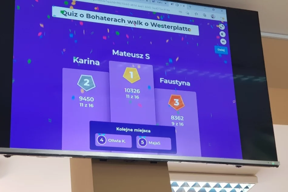 Quiz o bohaterach stworzony przez ucznia - zdjęcie 5