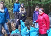 Druhowie z OSP Limanowa wzięli udział w akcji „Czyste szlaki Powiatu Limanowskiego” - zdjęcie główne