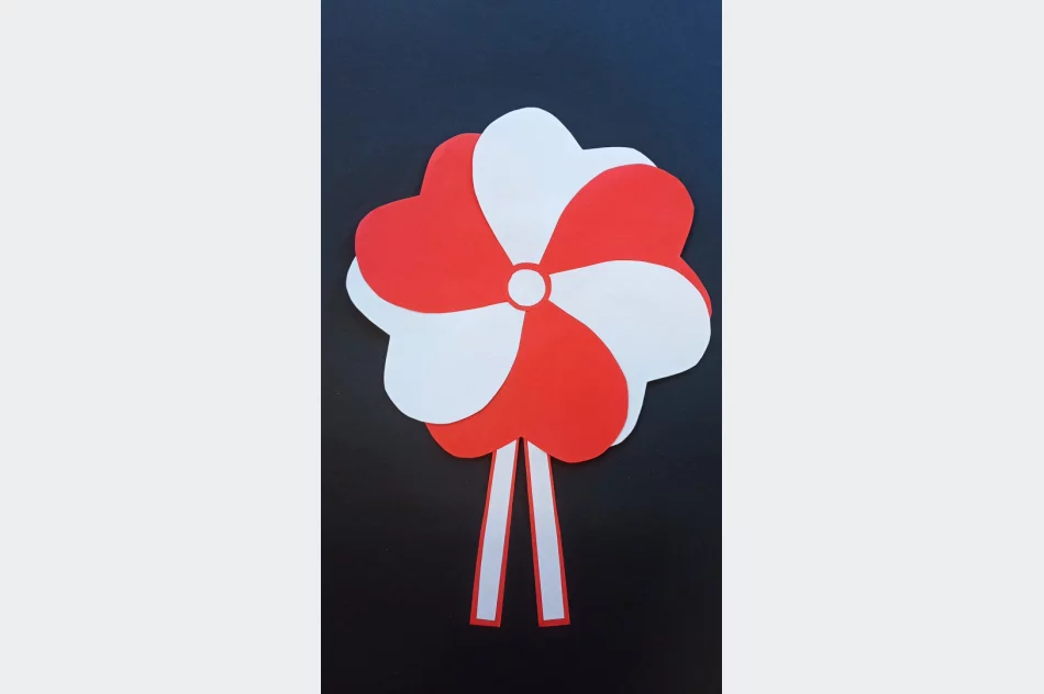 Udział świetlicy szkolnej SP nr 2 w Międzynarodowej Wirtualnej Wystawie Twórczej „KOTYLIONY DLA OJCZYZNY“ - zdjęcie 6