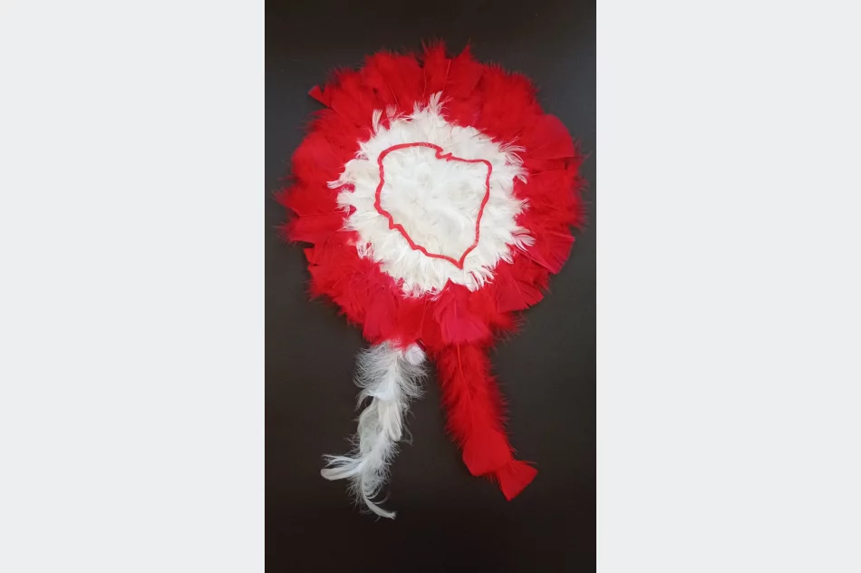 Udział świetlicy szkolnej SP nr 2 w Międzynarodowej Wirtualnej Wystawie Twórczej „KOTYLIONY DLA OJCZYZNY“ - zdjęcie 14