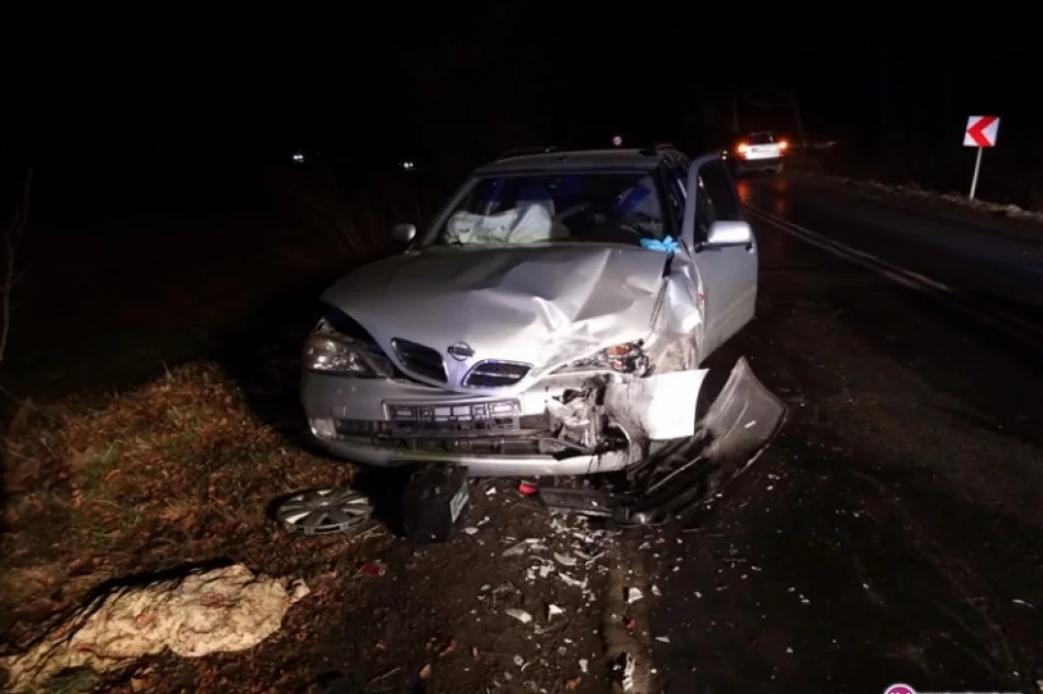 Zderzenie aut - jeden kierowca 'po spożyciu' - zdjęcie 3