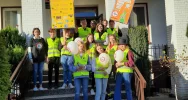 Odblaskowy happening na ulicach miejscowości - zdjęcie 3