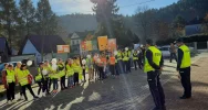Odblaskowy happening na ulicach miejscowości - zdjęcie 4