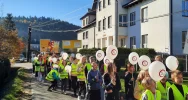 Odblaskowy happening na ulicach miejscowości - zdjęcie 5