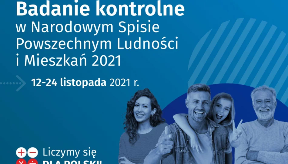 Badania kontrolne w Narodowym Spisie Powszechnym Ludności i Mieszkań - zdjęcie 1