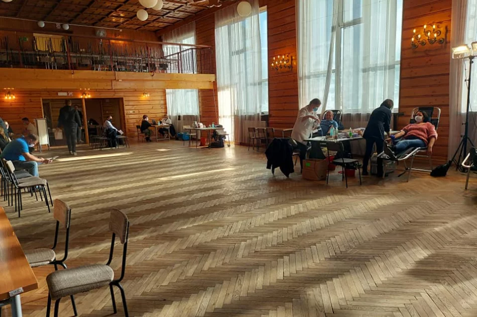 Kolejna udana zbiórka krwi zorganizowana przez druhów - zdjęcie 2