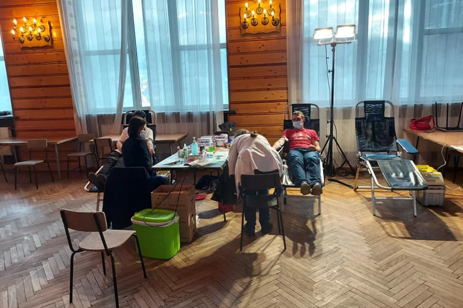 Kolejna udana zbiórka krwi zorganizowana przez druhów - zdjęcie 3