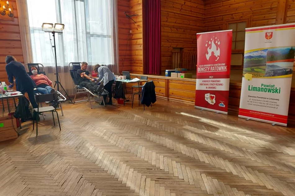 Kolejna udana zbiórka krwi zorganizowana przez druhów - zdjęcie 8