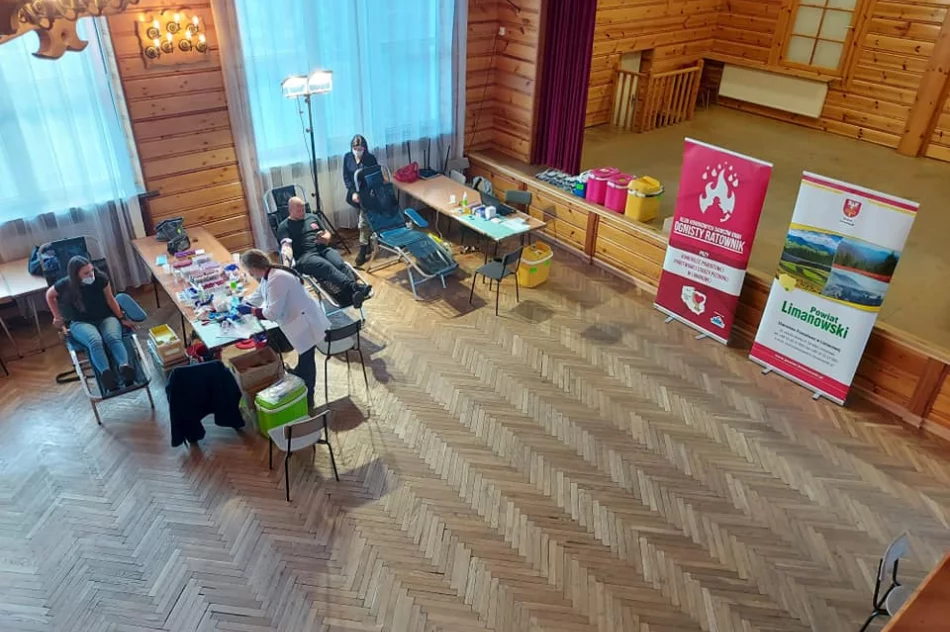 Kolejna udana zbiórka krwi zorganizowana przez druhów - zdjęcie 13