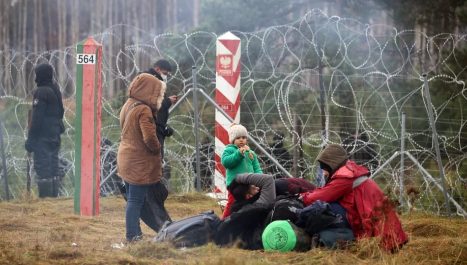Podlaskie: w obozowisku na polsko-białoruskiej granicy przebywa ok. 800 osób - zdjęcie 1